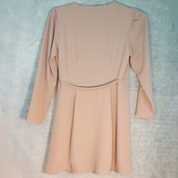 Topshop Crepe Wrap Minidress - Picture 5 of 8